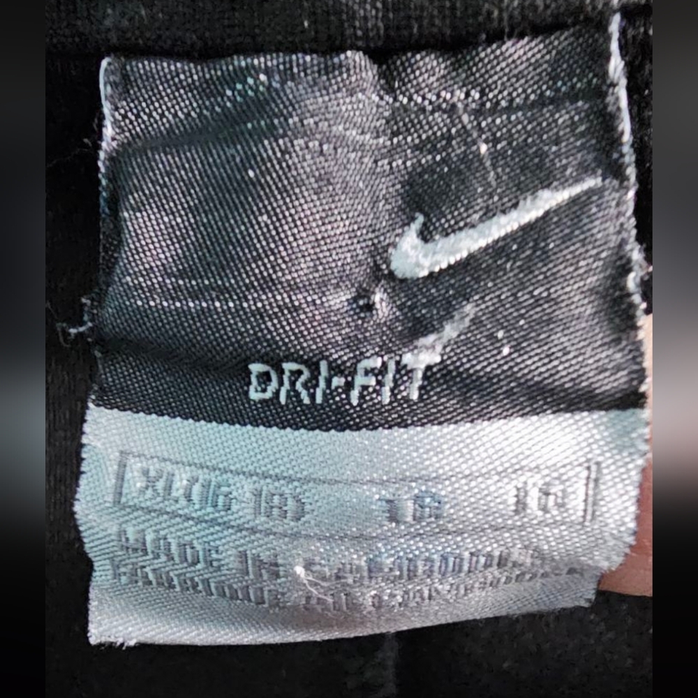 Nike -Women's Dri-Fit Pants Slacks Zip-up Button Closure Silky Stretchy Athletic - Picture 6 of 9